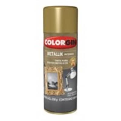 Tinta Spray Metallik Interior Bronze 350ml Colorgin