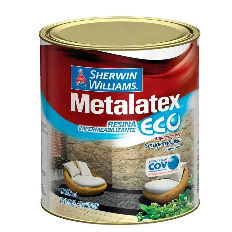 Resina Impermeabilizante Metalatex Eco Incolor 900ml Sherwin-Williams