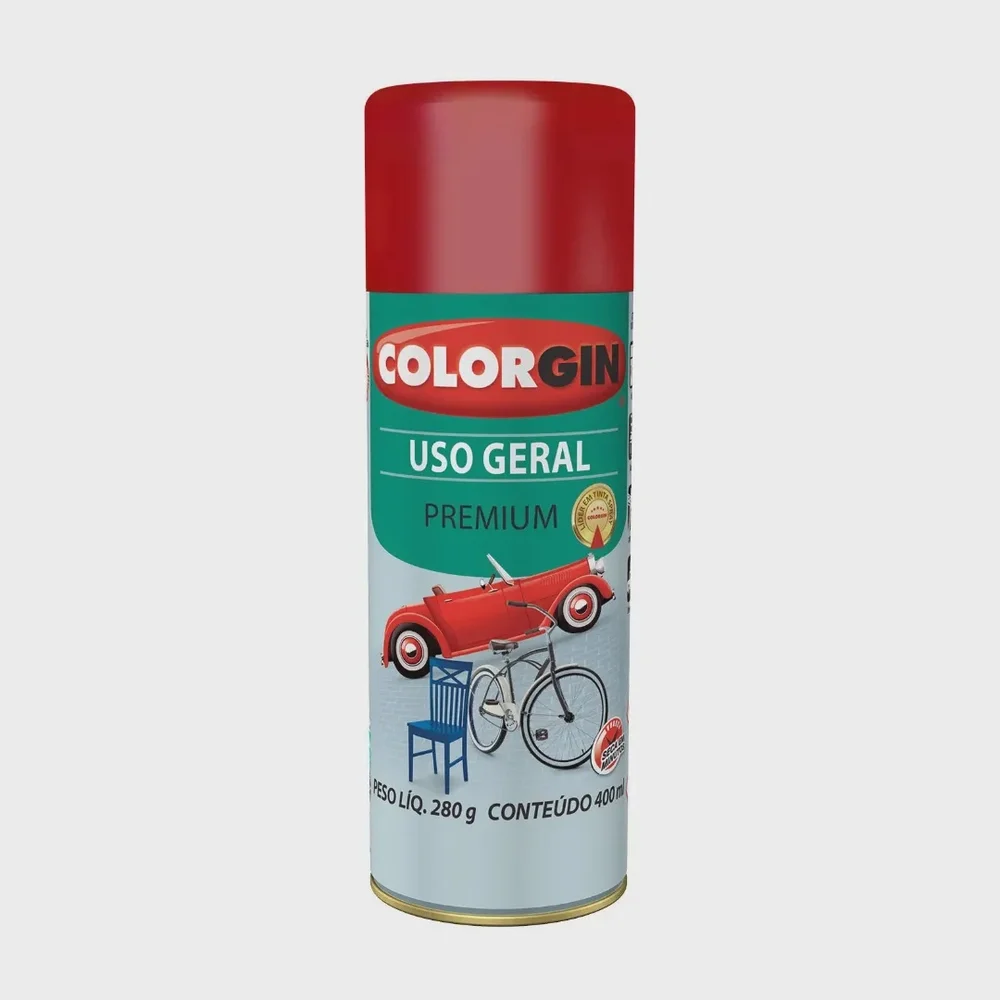 Spray Vermelho Brastemp Uso Geral 400ml Colorgin