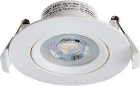 Luminária De Led Tipo Spot Amarela 6.5 W Alumbra