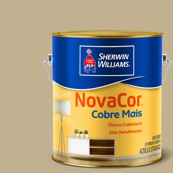 Tinta Novacor Cobre Mais Camurça 3,6L Sherwin Williams