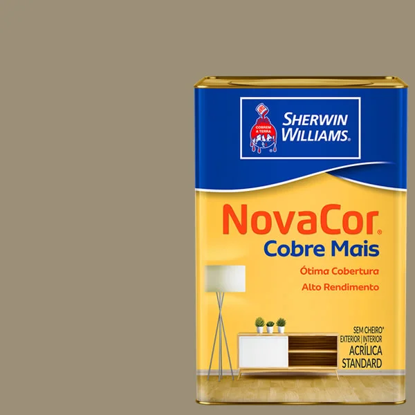 Tinta Novacor Cobre Mais Concreto 18L Sherwin Williams