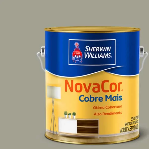 Tinta Novacor Cobre Mais Concreto 3,6L Sherwin Williams