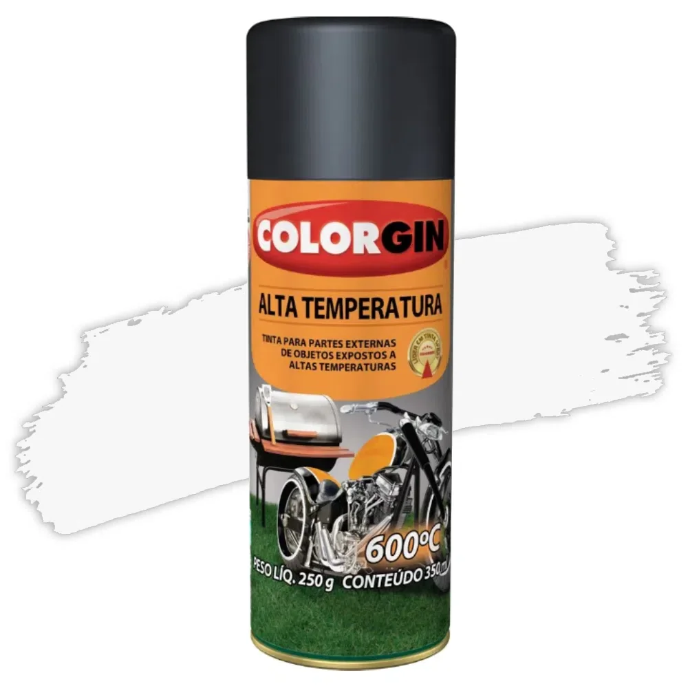 Tinta Spray Alta Temperatura Branco 300Ml Sherwin Williams