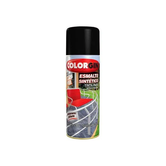 Tinta Spray Esmalte Sintético Colorgin Marfim 350Ml Sherwin Williams