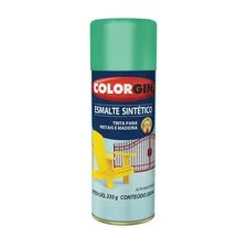 Tinta Spray Esmalte Sintético Colorgin Verde Claro 350Ml Sherwin Williams