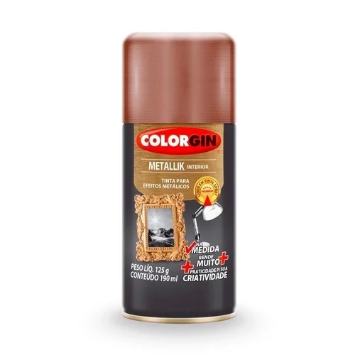 Tinta Spray Metallik Cobre 190Ml Sherwin Williams