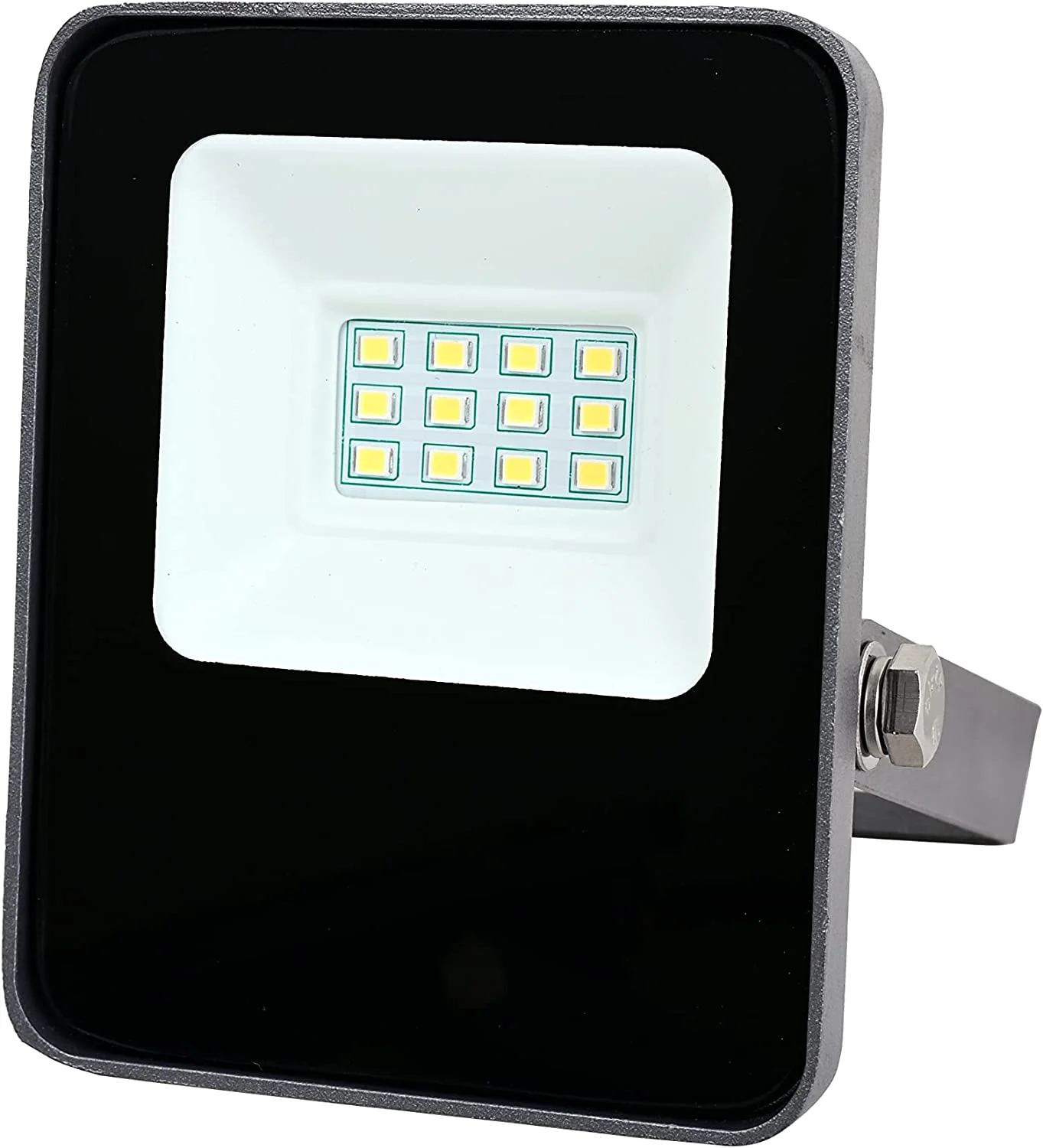 Refletor De Led Branca Linha Move 10W Bivolt Preto Lorenzetti