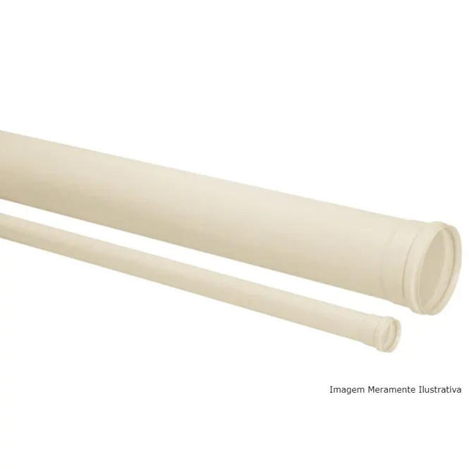 Tubo De Esgoto Branco 2" 3 M Amanco