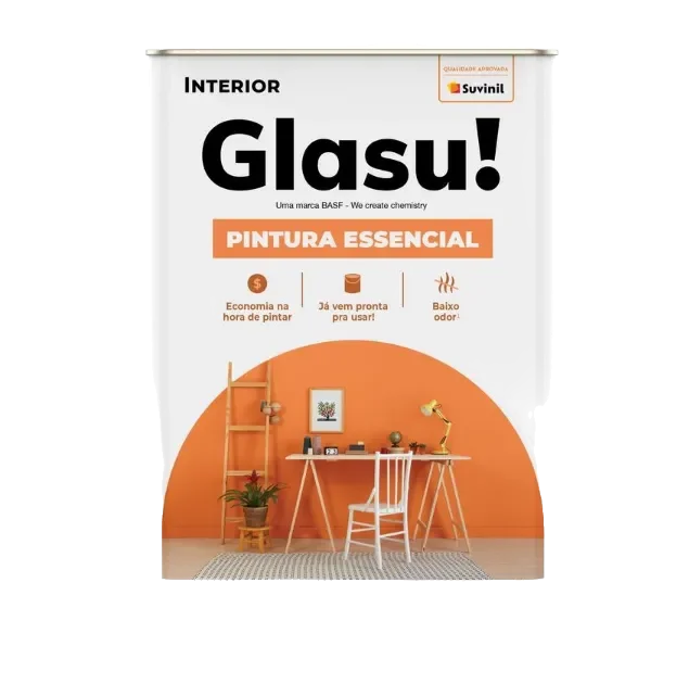 Tinta Acrílica Pintura Essencial Fosco Areia 18L Glasurit