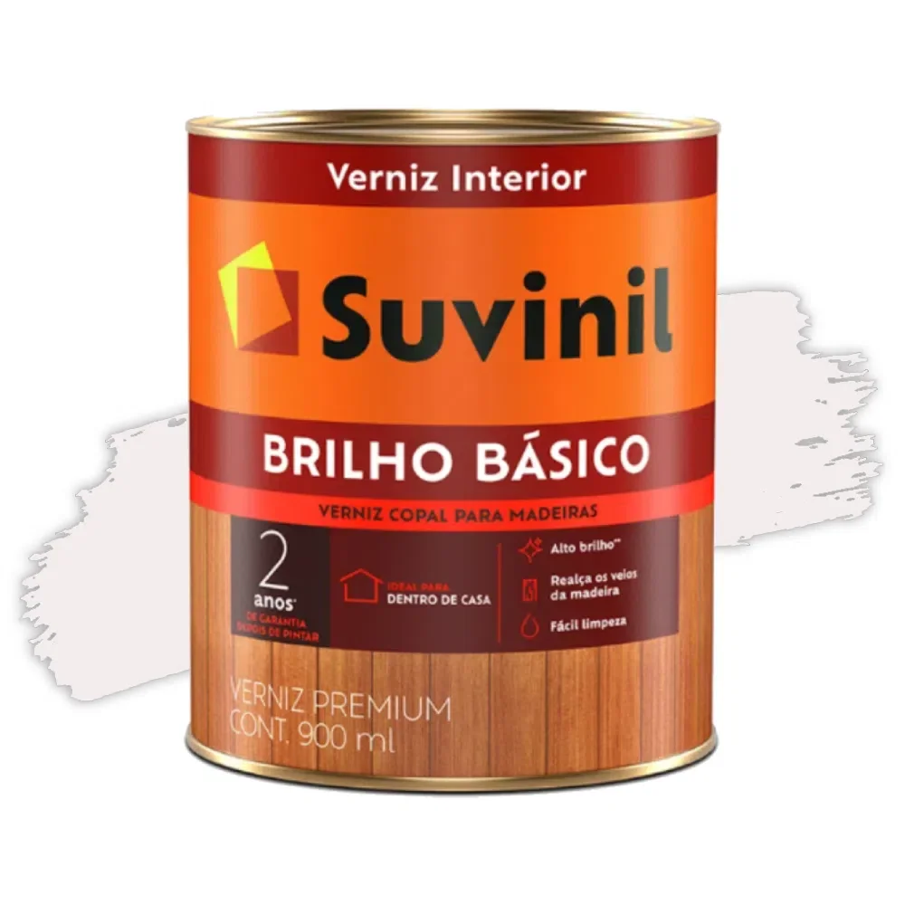 Verniz Natural Brilho Básico 900Ml Suvinil