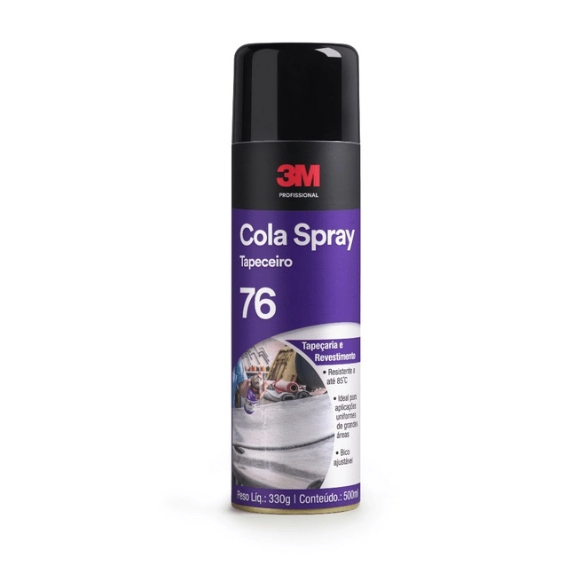 Cola Em Spray Tapeceiro 76 330 G 3M