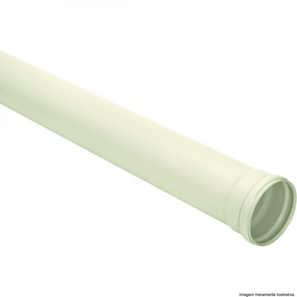 Tubo Para Esgoto Série Reforçada 75 Mm X 6 M Amanco