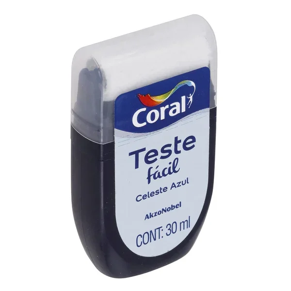 Teste Fácil Celeste Azul 30Ml Coral