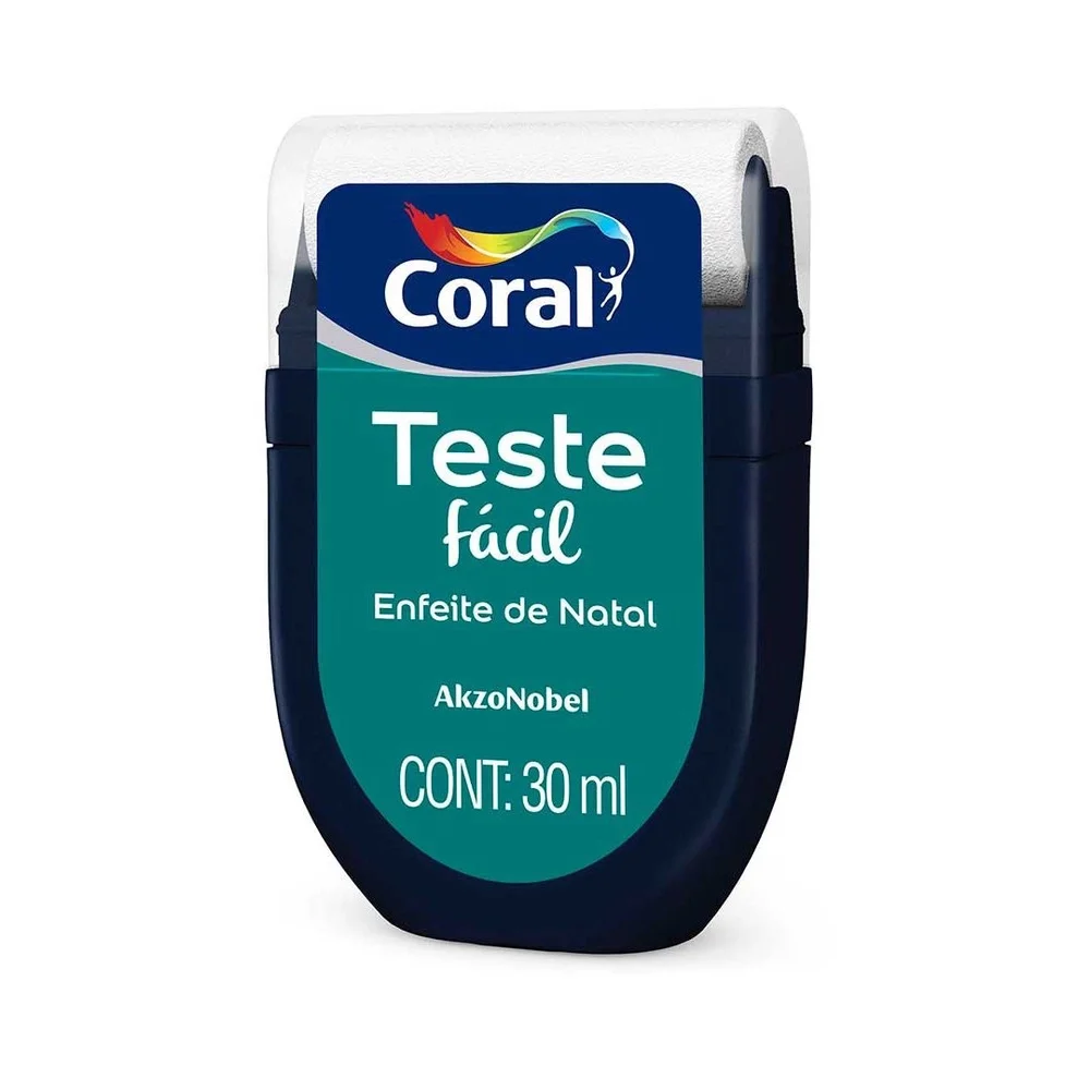 Teste Fácil Enfeite de Natal 30 ml Coral