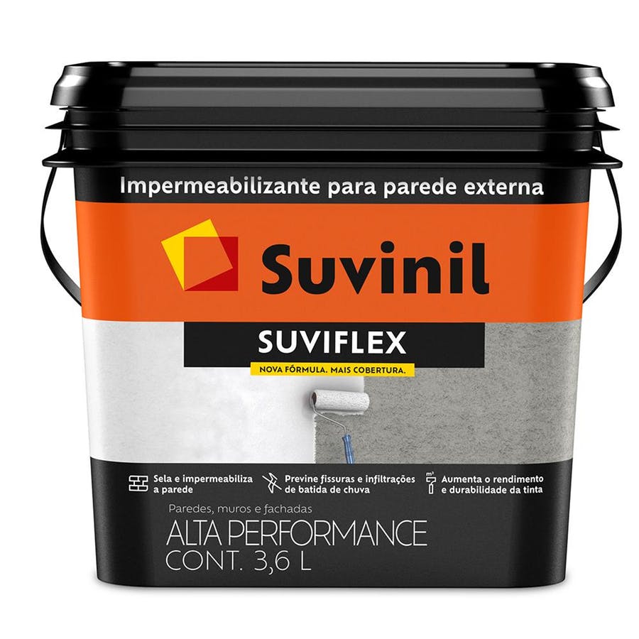 Impermeabilizante Suviflex Para Parede Externa 3,6 L Suvinil