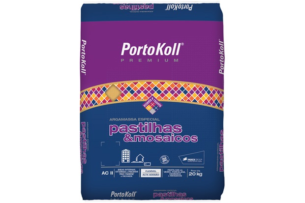 Argamassa Pare Premium Para Pastilhas Brancas Ac-Iii 20 Kg Portokoll