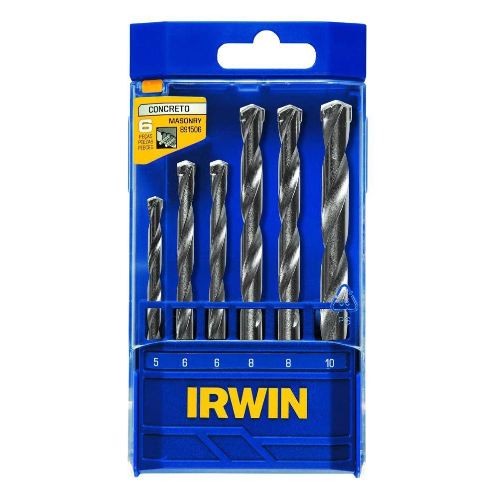 Conjunto Broca Widea 6 Peças Irwin