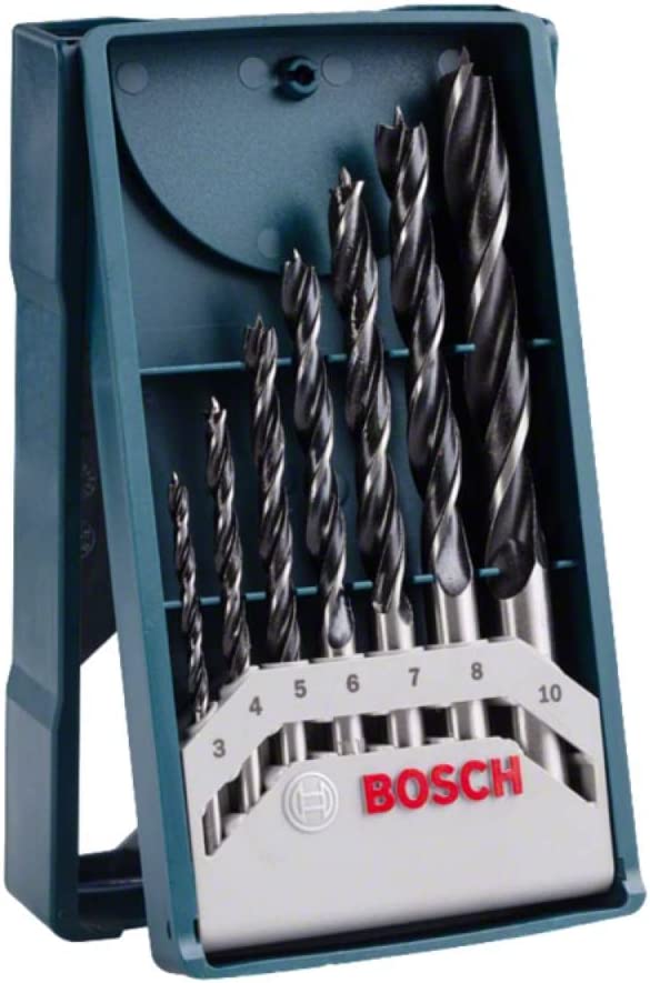 Broca Para Madeira Mini X-Line Com 7 Peças Bosch