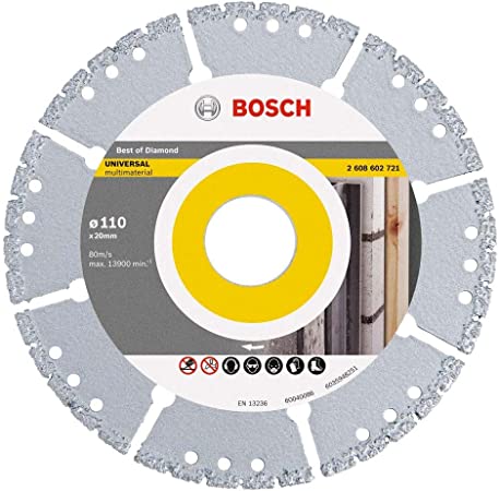 Disco Diamantado 110 Mm Upp Segmentado Bosch