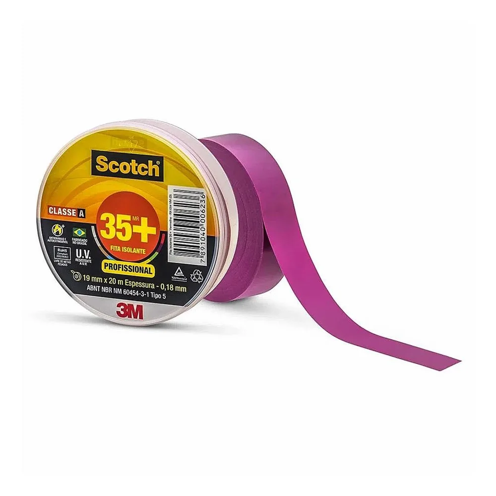 Fita Isolante Violeta Scotch 35+ H0001905191