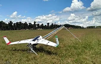 Drones fazem a topografia de obras em minutos, o que antes levava dias