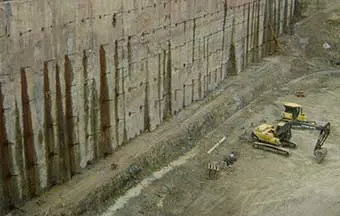 Parede diafragma é alternativa para obras de contenções profundas