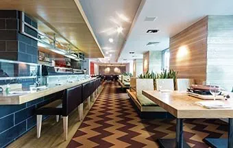 Pisos de PVC têm design inspirado em formas geométricas