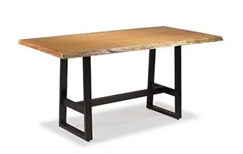 Bancada alta Utaya: móvel rústico de alta resistência e durabilidade