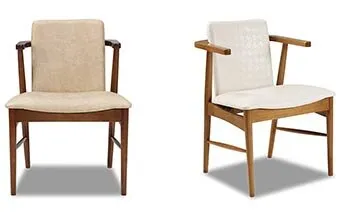 Cadeira e poltrona Astuce são sofisticadas, elegantes e duráveis