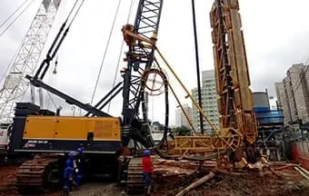 Hidrofresa viabiliza escavação de solos com alta resistência