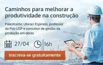 Palestra discute soluções de gestão para melhorar a produtividade nas obras