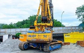 Obras no metrô do Rio aderem a tecnologia alemã para trabalhos de fundação