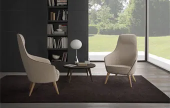 Poltrona Nora agrega tecnologia e sustentabilidade aos projetos