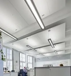 Forros modulares oferecem excelente acústica com estética diferenciada