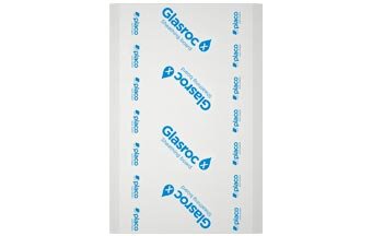 Glasroc X suporta temperaturas de até 80°C e possui baixa absorção