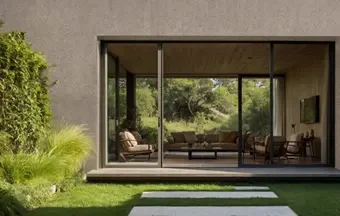 Revestimento com granulação intensa para acabamentos expressivos