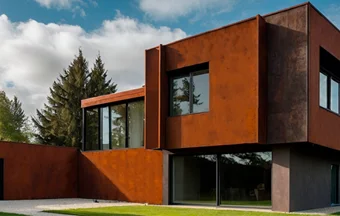 T&C ARCH CORTEN: o efeito da oxidação em um revestimento acrílico