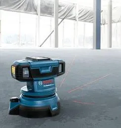 Laser de nivelação verifica planicidade do chão de forma simples e segura
