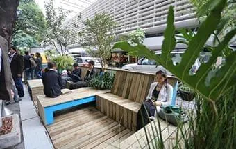 Parklets se espalham por São Paulo, Fortaleza e Florianópolis