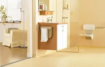 Revestimentos vinílicos desenvolvidos para pisos e paredes de áreas molhadas