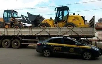 Máquinas e equipamentos de construção são alvos de roubo