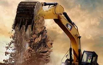 Caçambas mal dimensionadas comprometem vida útil de escavadeiras