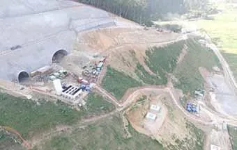 Obra da Rodovia dos Tamoios enfrenta desafios de engenharia