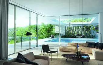 Esquadria de alumínio: design minimalista favorece vista panorâmica
