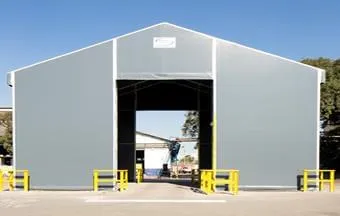 Galpão com frontal verticalizada RL360: um novo conceito de armazenamento