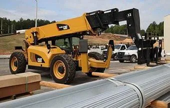 Manipulador telescópico atende a construções leves e pesadas