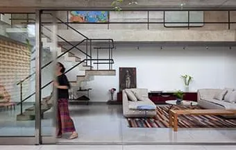 Portas deslizantes proporcionam melhor aproveitamento de espaço