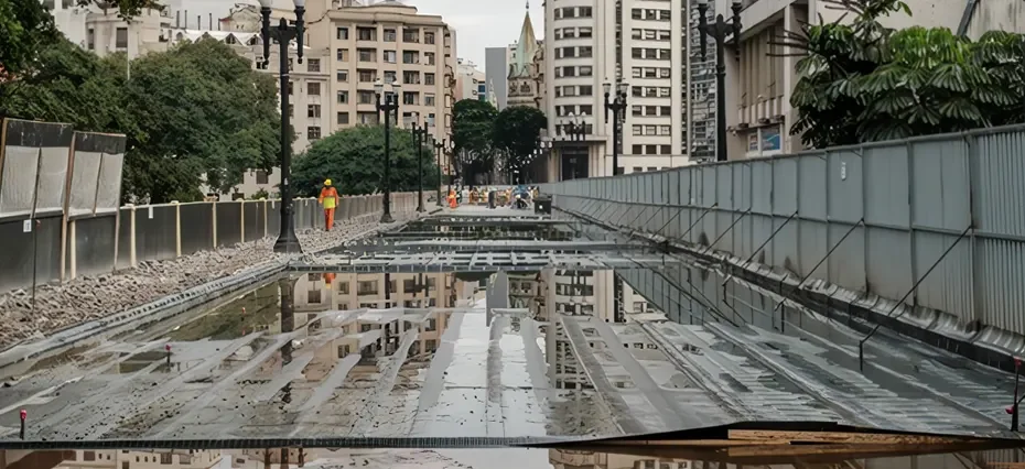 A Quartzolit Profissional acompanha todas as fases da obra (Foto: Agência Ophelia)