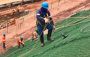 Saiba como funciona a estabilização de taludes com solo grampeado verde